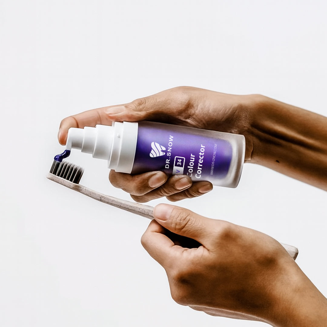 V34 - Purple whitening toothpaste
